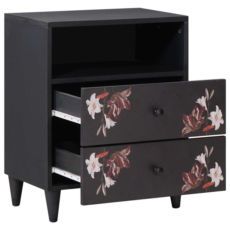 Casa si Gradina - Mobilier - Comode si corpuri - Noptiere - Noptiera Multicolour 50 x 33 x 60 cm Lemn de mango solid - Infinity.ro