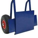 Casa si Gradina - Constructii - Depozitare, transport si protectie - Accesorii echipamente pentru transport si ridicat - Carucior manual Albastru si rosu 49,5 x 53 x 114 cm Otel - Infinity.ro