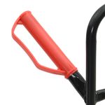 Casa si Gradina - Constructii - Depozitare, transport si protectie - Accesorii echipamente pentru transport si ridicat - Carucior manual Negru si rosu 64,5 x 49,5 x 114 cm Otel - Infinity.ro