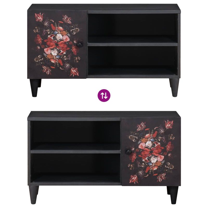 Casa si Gradina - Mobilier - Dulapuri si sifoniere - Dulapuri - Dulapuri de depozitare cu usa Multicolour 80 x 31,5 x 46 cm - Infinity.ro