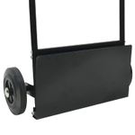 Casa si Gradina - Constructii - Depozitare, transport si protectie - Accesorii echipamente pentru transport si ridicat - Carucior manual Negru si rosu 63 x 43,5 x 110 cm Otel - Infinity.ro