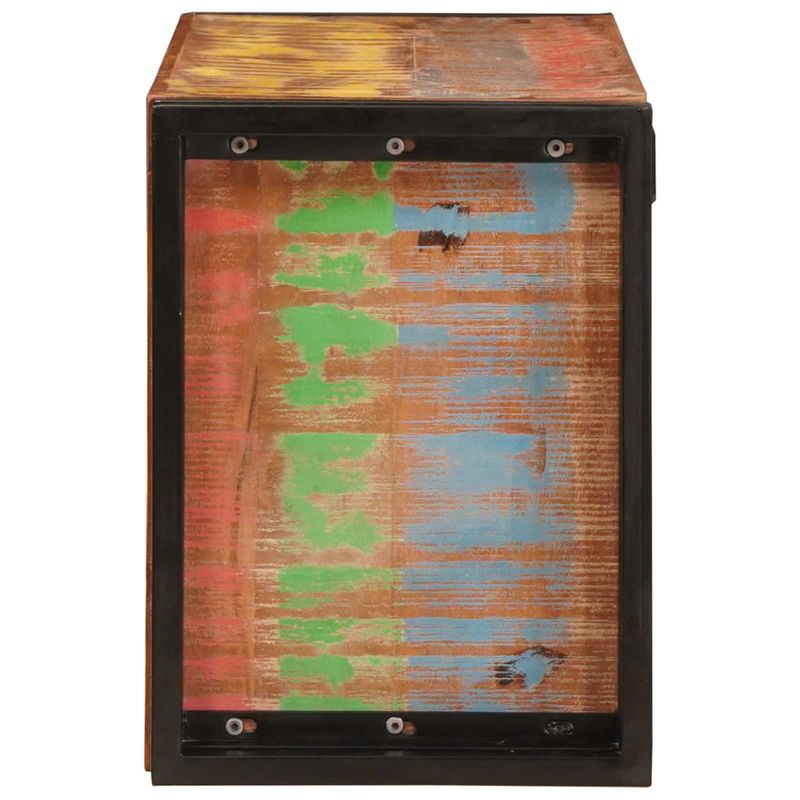 Casa si Gradina - Bucatarie si vesela - Accesorii bar - Carafe si decantoare - Raft pentru vin Maro 100 x 45 x 33 cm Lemn recuperat solid - Infinity.ro