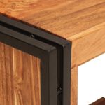 Casa si Gradina - Bucatarie si vesela - Accesorii bar - Carafe si decantoare - Raft pentru vin Maro 100 x 45 x 33 cm Lemn Solid de Acacia - Infinity.ro