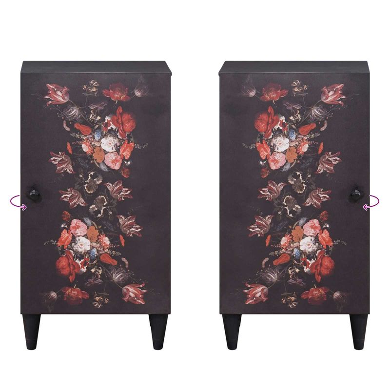 Casa si Gradina - Mobilier - Dulapuri si sifoniere - Dulapuri - Dulapuri de depozitare cu usa Multicolour 40 x 33,5 x 75 cm - Infinity.ro