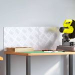 Casa si Gradina - Textile si covoare - Covoare - Covoare casa - Placi cu tablouri 2 pcs Argintiu 50 x 30 cm Aluminiu - Infinity.ro