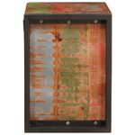 Casa si Gradina - Bucatarie si vesela - Accesorii bar - Carafe si decantoare - Raft pentru vin Maro 100 x 45 x 33 cm Lemn recuperat solid - Infinity.ro