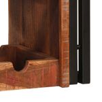 Casa si Gradina - Bucatarie si vesela - Accesorii bar - Carafe si decantoare - Raft pentru vin Maro 100 x 45 x 33 cm Lemn recuperat solid - Infinity.ro