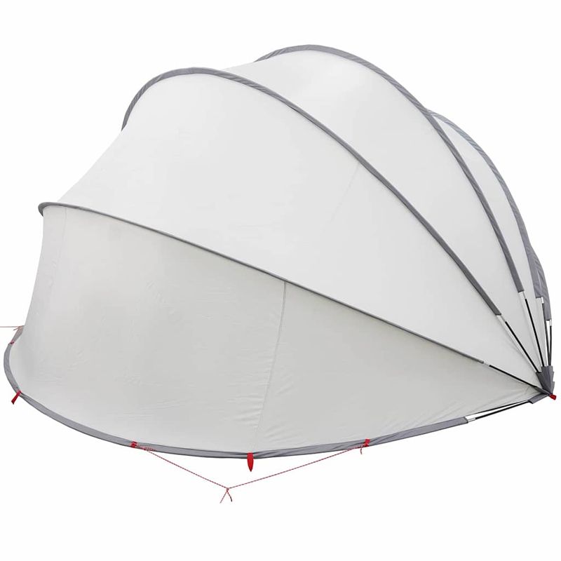 Casa si Gradina - Constructii - Scari si accesorii interioare - Alte accesorii pentru piscine - Dom pentru piscina Manual Gri si Portocalie 500 x 500 x 236 cm - Infinity.ro