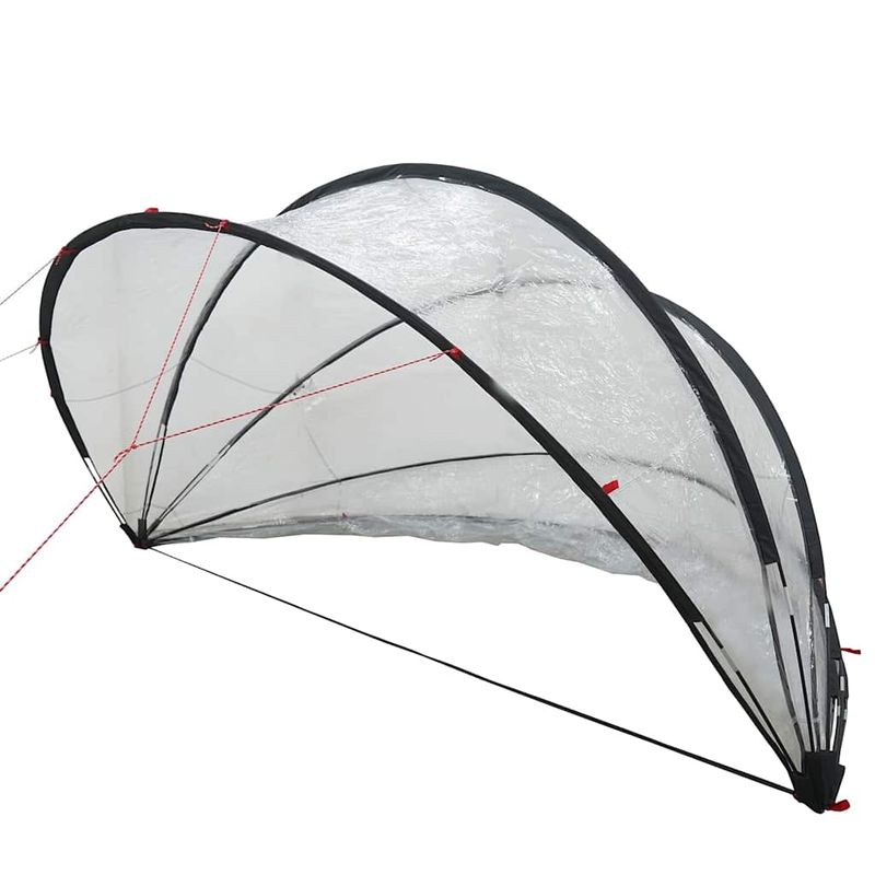 Casa si Gradina - Constructii - Scari si accesorii interioare - Alte accesorii pentru piscine - Dom pentru piscina Manual Transparent 336 x 322 x 160 cm PVC - Infinity.ro