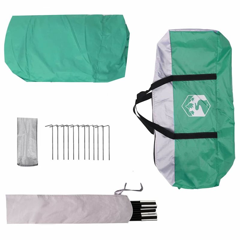 Casa si Gradina - Constructii - Scari si accesorii interioare - Alte accesorii pentru piscine - Cort pentru piscina Verde 538 x 440 x 204 cm - Infinity.ro