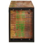 Casa si Gradina - Bucatarie si vesela - Accesorii bar - Carafe si decantoare - Raft pentru vin Maro 100 x 45 x 33 cm Lemn recuperat solid - Infinity.ro