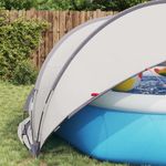 Casa si Gradina - Constructii - Scari si accesorii interioare - Alte accesorii pentru piscine - Dom pentru piscina Manual Gri si Portocalie 405 x 405 x 192 cm - Infinity.ro