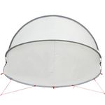 Casa si Gradina - Constructii - Scari si accesorii interioare - Alte accesorii pentru piscine - Dom pentru piscina Manual Gri si Portocalie 405 x 405 x 192 cm - Infinity.ro