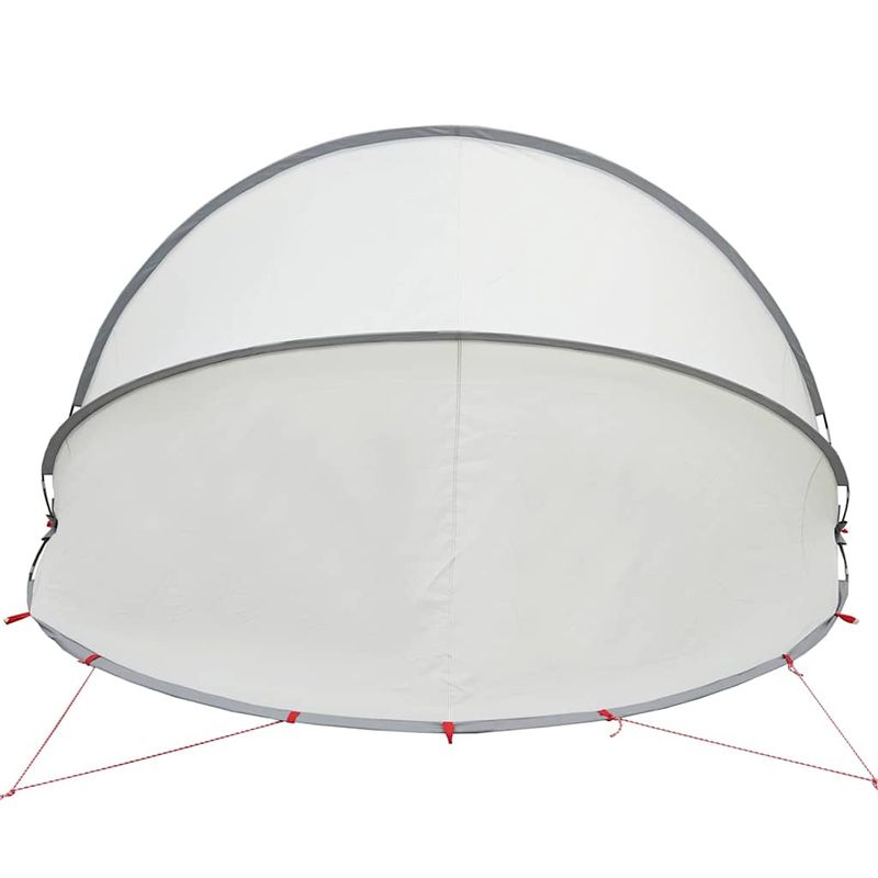 Casa si Gradina - Constructii - Scari si accesorii interioare - Alte accesorii pentru piscine - Dom pentru piscina Manual Gri si Portocalie 405 x 405 x 192 cm - Infinity.ro