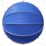Casa si Gradina - Constructii - Scari si accesorii interioare - Alte accesorii pentru piscine - Dom pentru piscina Manual albastru 430 x 430 x 210 cm - Infinity.ro