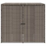 Casa si Gradina - Gradina si terasa - Casute de gradina - Cutie pentru gunoi 2 pcs Gri 65 x 80 x 115 cm Polietilena - Infinity.ro