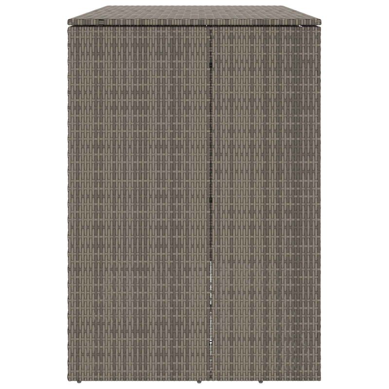 Casa si Gradina - Gradina si terasa - Casute de gradina - Cutie pentru gunoi 2 pcs Gri 65 x 80 x 115 cm Polietilena - Infinity.ro
