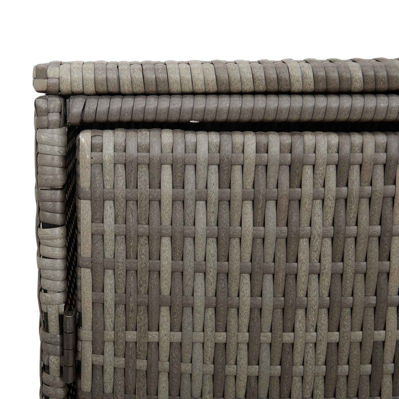 Casa si Gradina - Gradina si terasa - Casute de gradina - Cutie pentru gunoi 2 pcs Gri 65 x 80 x 115 cm Polietilena - Infinity.ro