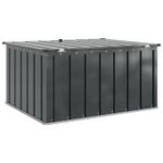 Casa si Gradina - Gradina si terasa - Casute de gradina - Cutie de depozitare pentru gradina Negru 101 x 82 x 50 cm Otel - Infinity.ro