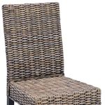 Casa si Gradina - Mobilier - Scaune si fotolii - Scaune - Scaun de sufragerie 2 pcs Negru spalat 45 x 54 x 93 cm - Infinity.ro