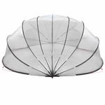 Casa si Gradina - Constructii - Scari si accesorii interioare - Alte accesorii pentru piscine - Dom pentru piscina Manual Transparent 592 x 590 x 275 cm PVC - Infinity.ro