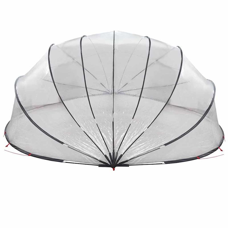Casa si Gradina - Constructii - Scari si accesorii interioare - Alte accesorii pentru piscine - Dom pentru piscina Manual Transparent 592 x 590 x 275 cm PVC - Infinity.ro