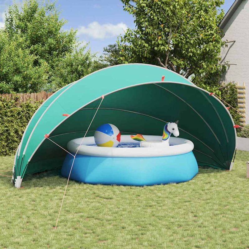 Casa si Gradina - Gradina si terasa - Piscine si accesorii - Accesorii piscine - Dom pentru piscina Manual Verde 592 x 590 x 275 cm - Infinity.ro