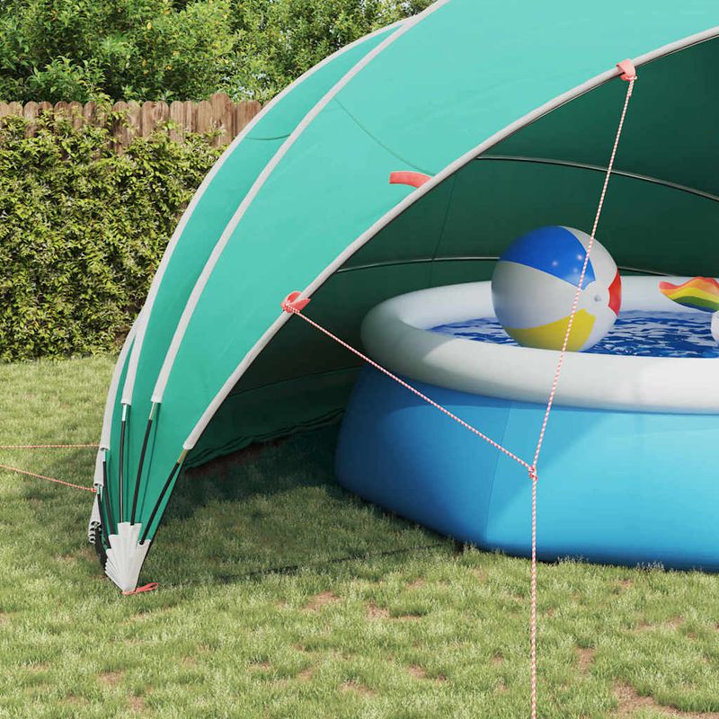 Casa si Gradina - Gradina si terasa - Piscine si accesorii - Accesorii piscine - Dom pentru piscina Manual Verde 592 x 590 x 275 cm - Infinity.ro