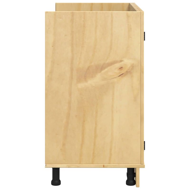 Casa si Gradina - Mobilier - Comode si corpuri - Corpuri bucatarie - Dulap cu depozitare Miere 80 x 46 x 81,5 cm Lemn de pin masiv - Infinity.ro