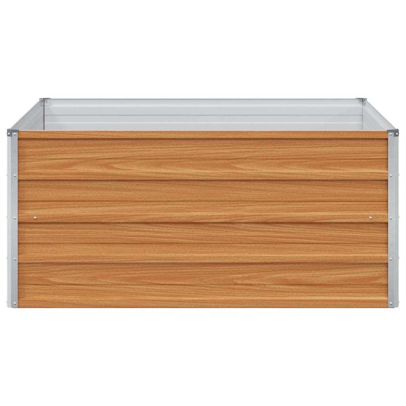 Casa si Gradina - Gradinarit si plante - Plante si ghivece - Ghivece si suporturi - Strat inaltat de gradina Maro deschis 100 x 100 x 45 cm - Infinity.ro