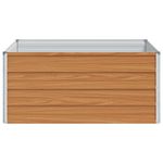 Casa si Gradina - Gradinarit si plante - Plante si ghivece - Ghivece si suporturi - Strat inaltat de gradina Maro deschis 100 x 100 x 45 cm - Infinity.ro