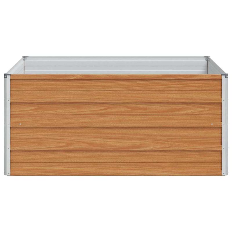 Casa si Gradina - Gradinarit si plante - Plante si ghivece - Ghivece si suporturi - Strat inaltat de gradina Maro deschis 100 x 100 x 45 cm - Infinity.ro