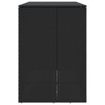 Casa si Gradina - Gradina si terasa - Casute de gradina - Cutie pentru gunoi 2 pcs Negru 65 x 80 x 115 cm Polietilena - Infinity.ro