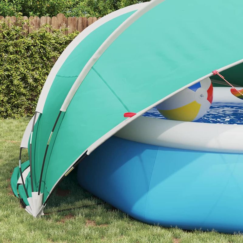 Casa si Gradina - Constructii - Scari si accesorii interioare - Alte accesorii pentru piscine - Dom pentru piscina Manual Verde 472 x 460 x 229 cm - Infinity.ro