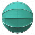 Casa si Gradina - Constructii - Scari si accesorii interioare - Alte accesorii pentru piscine - Dom pentru piscina Manual Verde 472 x 460 x 229 cm - Infinity.ro