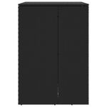 Casa si Gradina - Gradina si terasa - Casute de gradina - Cutie pentru gunoi Negru 65 x 80 x 115 cm Polietilena - Infinity.ro