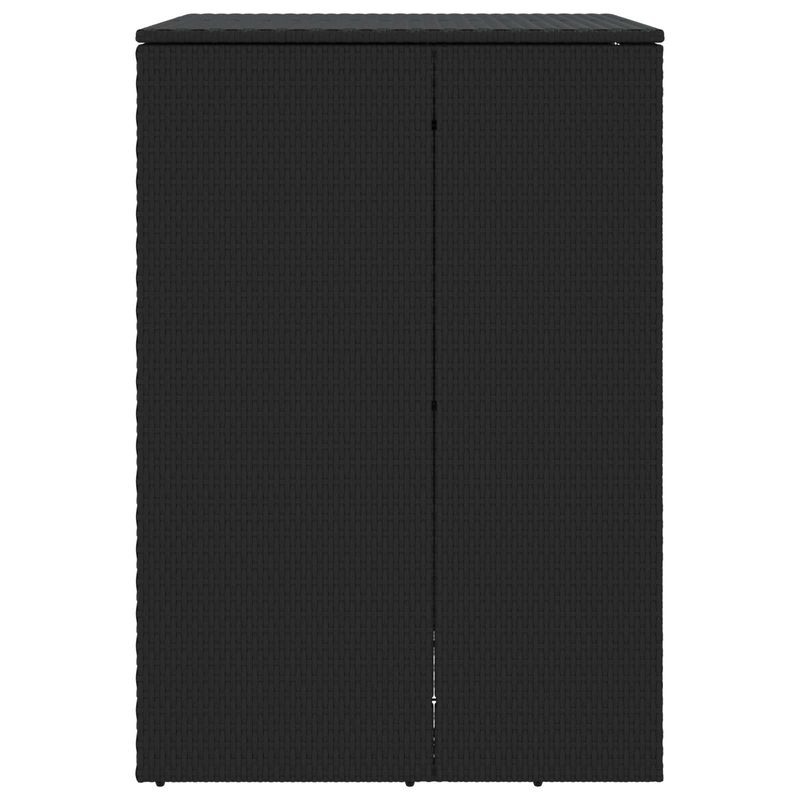 Casa si Gradina - Gradina si terasa - Casute de gradina - Cutie pentru gunoi Negru 65 x 80 x 115 cm Polietilena - Infinity.ro