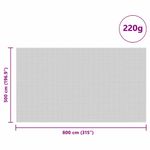 Petshop - Accesorii petshop - Alte accesorii petshop - Prelata pentru siloz Verde 8 x 5 m HDPE - Infinity.ro