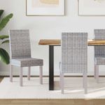 Casa si Gradina - Mobilier - Scaune si fotolii - Scaune - Scaun de sufragerie 2 pcs Alb spalat 45 x 54 x 93 cm - Infinity.ro