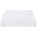 Casa si Gradina - Mobilier - Biblioteci si rafturi - Rafturi - Raft de perete Marmura alba 40 x 23,5 x 4 cm Lemn compozit - Infinity.ro
