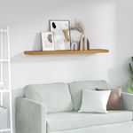 Casa si Gradina - Mobilier - Biblioteci si rafturi - Rafturi - Raft de perete Pe perete Bej 120 x 23,5 x 4 cm Lemn compozit - Infinity.ro