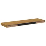 Casa si Gradina - Mobilier - Biblioteci si rafturi - Rafturi - Raft de perete 2 pcs Bej 80 x 23,5 x 4 cm Lemn compozit - Infinity.ro