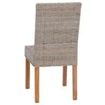 Casa si Gradina - Mobilier - Scaune si fotolii - Scaune - Scaun de sufragerie 2 pcs Gri Kubu 45 x 54 x 93 cm - Infinity.ro