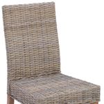 Casa si Gradina - Mobilier - Scaune si fotolii - Scaune - Scaun de sufragerie 2 pcs Gri Kubu 45 x 54 x 93 cm - Infinity.ro