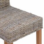 Casa si Gradina - Mobilier - Scaune si fotolii - Scaune - Scaun de sufragerie 2 pcs Gri Kubu 45 x 54 x 93 cm - Infinity.ro