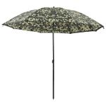 Casa si Gradina - Gradina si terasa - Umbrele si pavilioane - Umbrele - Umbrela pentru Pescuit Camuflaj 220 x 193 cm Poliester Oxford - Infinity.ro