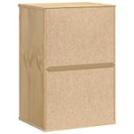 Casa si Gradina - Mobilier - Comode si corpuri - Corpuri bucatarie - Dulap cu raft cu usa Miere 60 x 32 x 40 cm Lemn de pin masiv - Infinity.ro