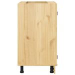 Casa si Gradina - Mobilier - Comode si corpuri - Corpuri bucatarie - Dulap cu raft cu usa Miere 60 x 46 x 81,5 cm Lemn de pin masiv - Infinity.ro