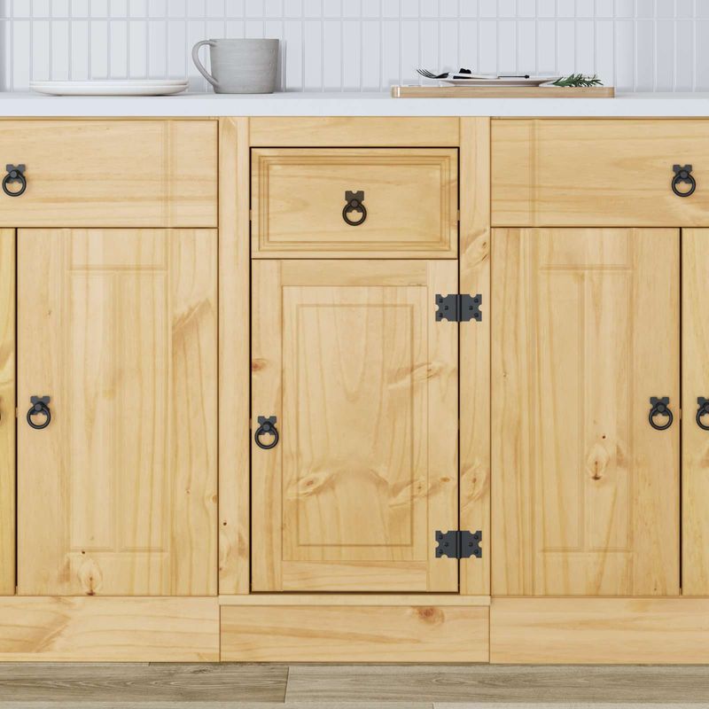 Casa si Gradina - Mobilier - Comode si corpuri - Corpuri bucatarie - Dulap cu sertar Miere 40 x 46 x 81,5 cm Lemn de pin masiv - Infinity.ro