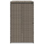 Casa si Gradina - Gradina si terasa - Casute de gradina - Cutie pentru gunoi Gri 65 x 80 x 115 cm Polietilena - Infinity.ro